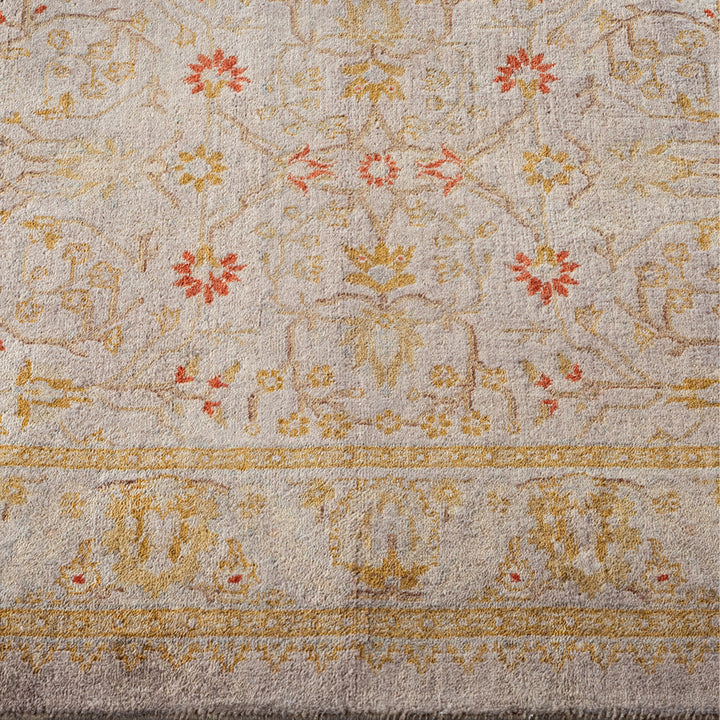 Grey Overdyed Wool Runner - 2'8" x 12'