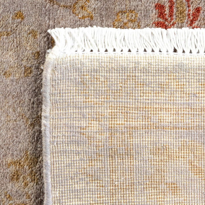 Grey Overdyed Wool Runner - 2'8" x 12'