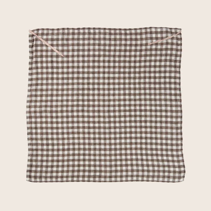 Linen Gingham Dish Towel