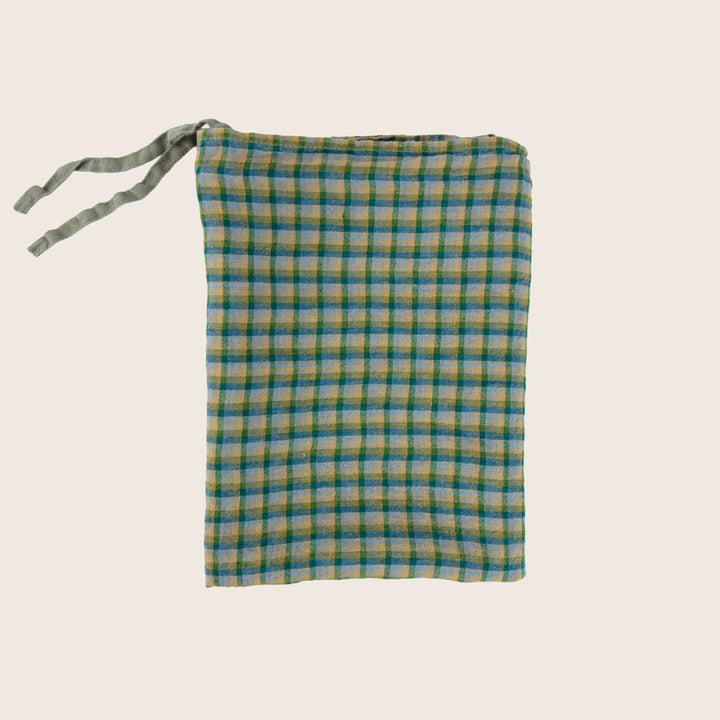 Linen Checks Dish Towel