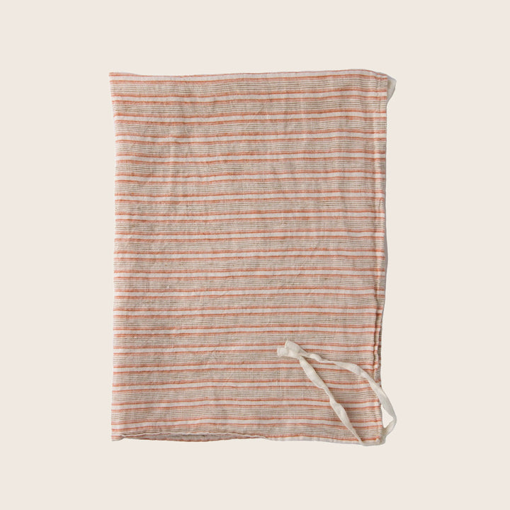 Stack of fluffy gray towels in various sizes