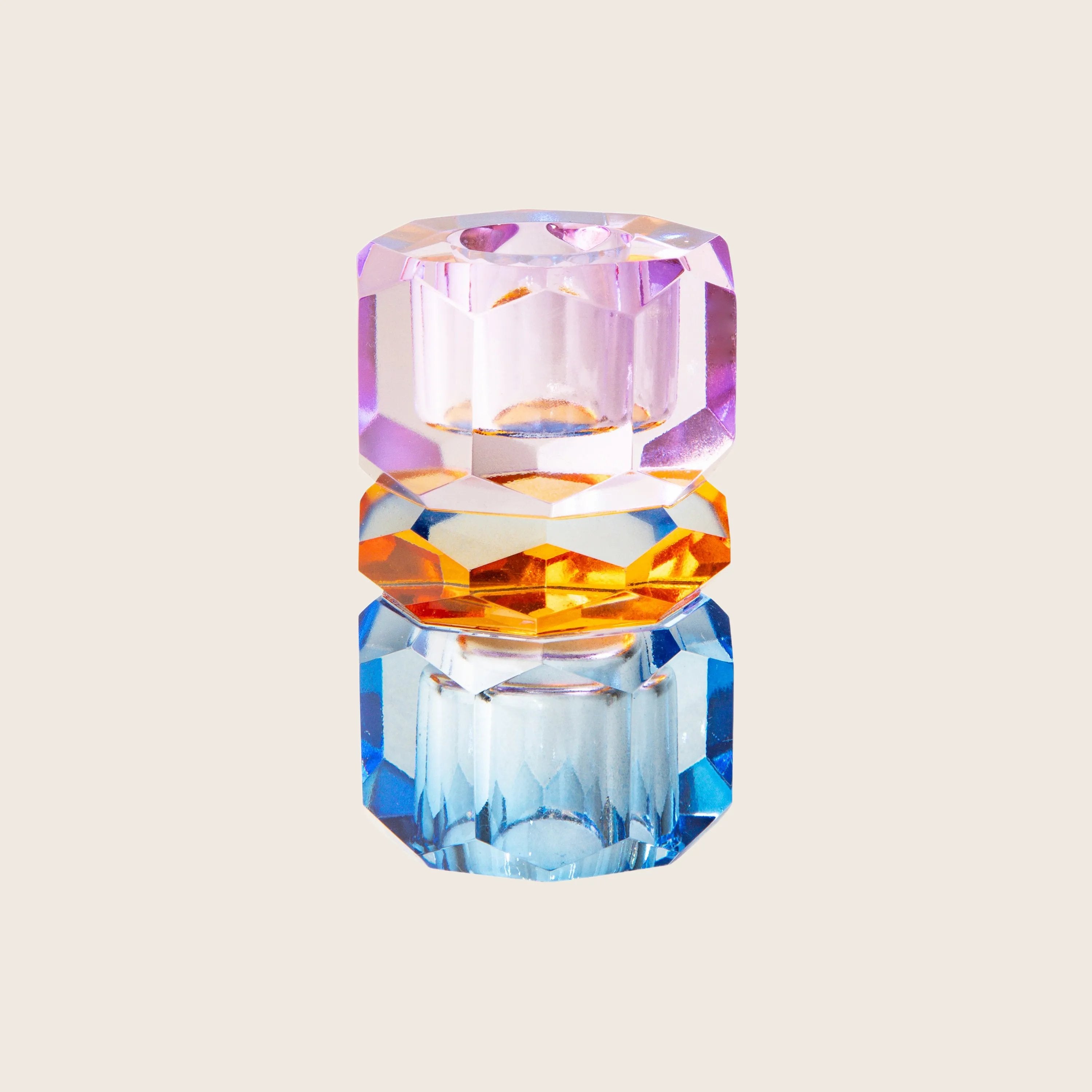 Ornamental Crystal Candle Holder - Thumbnail 4