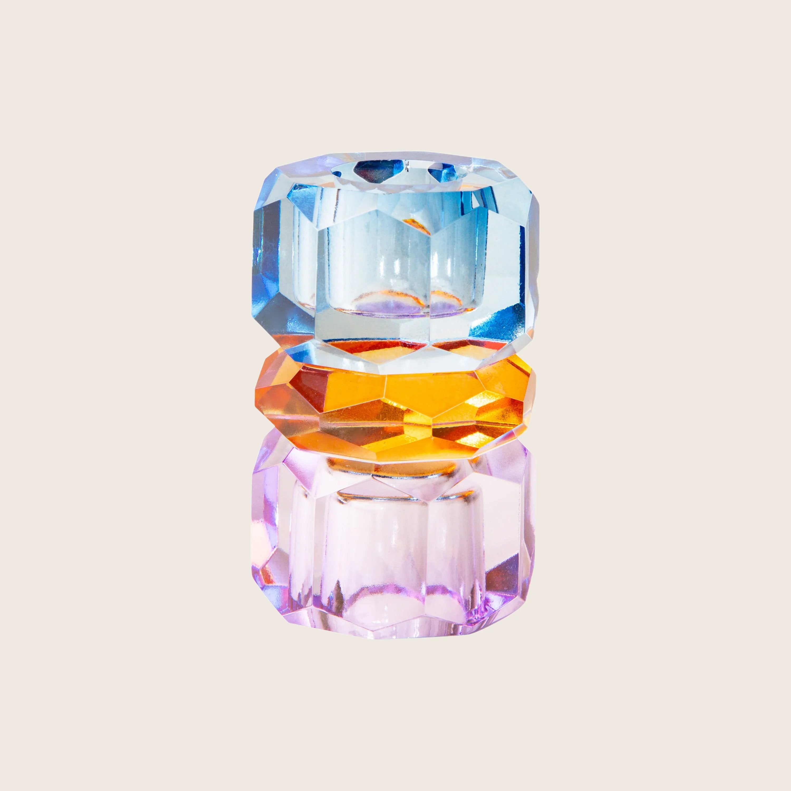 Ornamental Crystal Candle Holder - Thumbnail 2