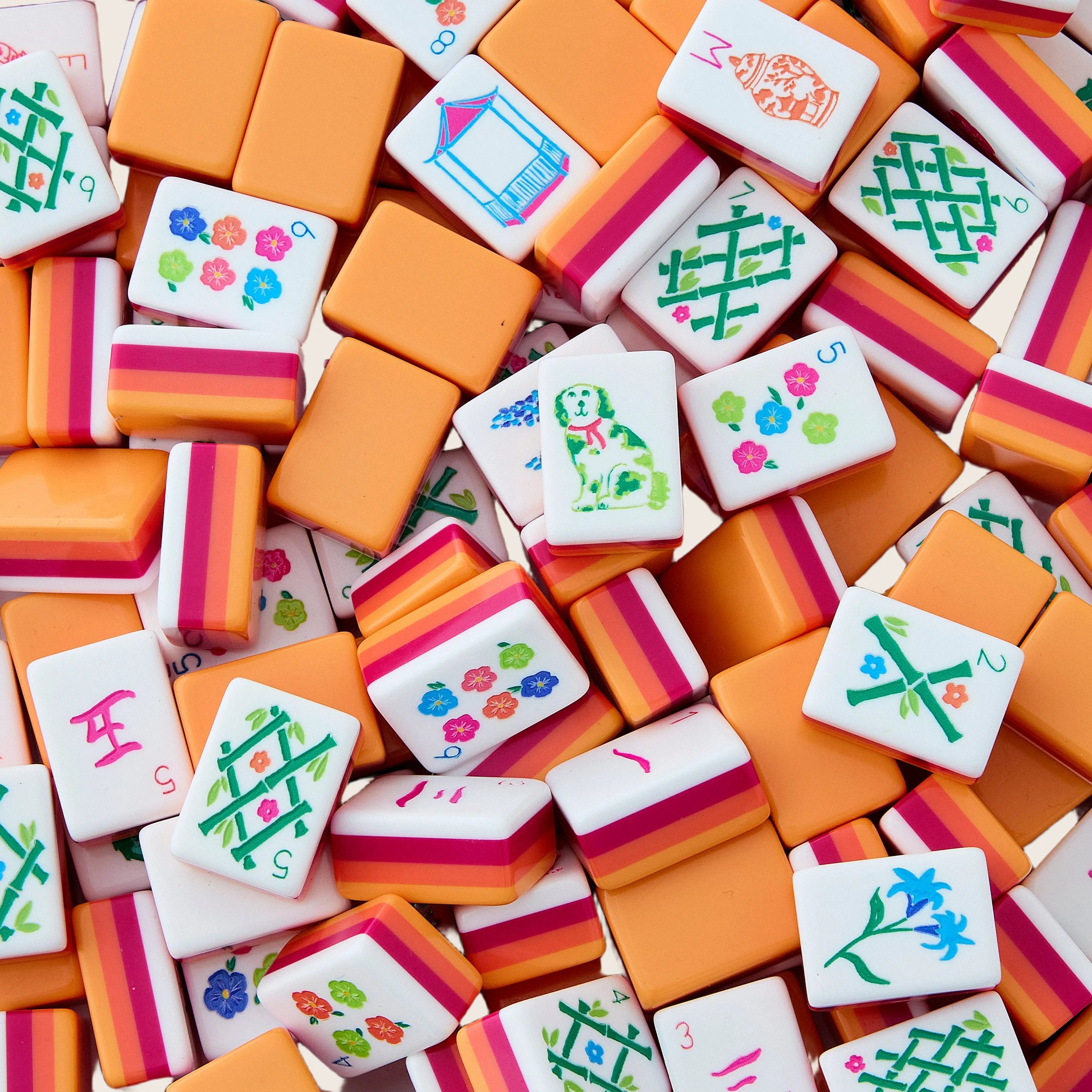 Sunset Mahjong Tiles – abc carpet & home