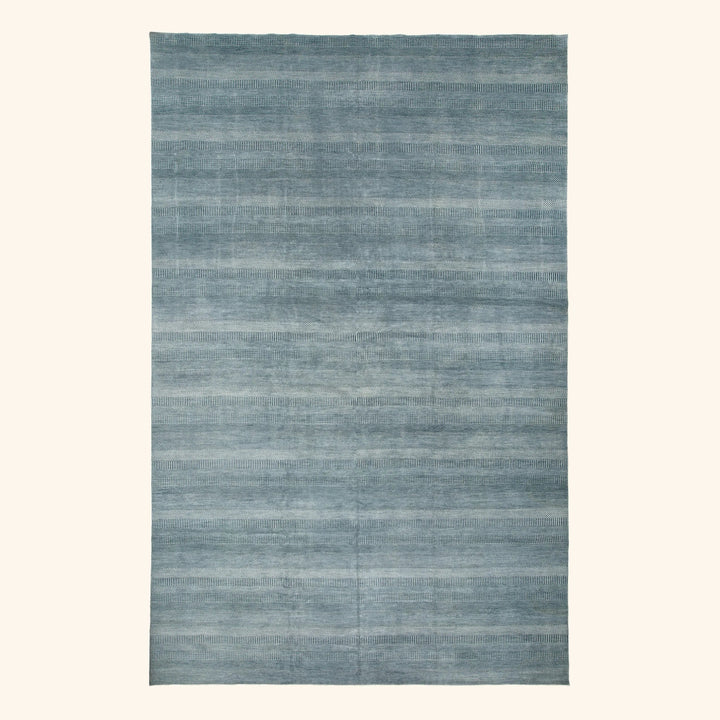 Transitional Indo Savannah Wool Rug - 13'1" x 20'4"