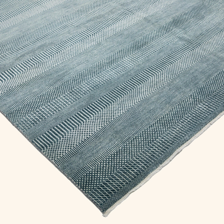 Transitional Indo Savannah Wool Rug - 13'1" x 20'4"
