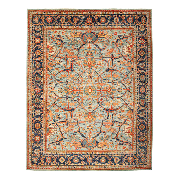 Traditional Pak Serapi Wool Rug - 12'1" x 15'