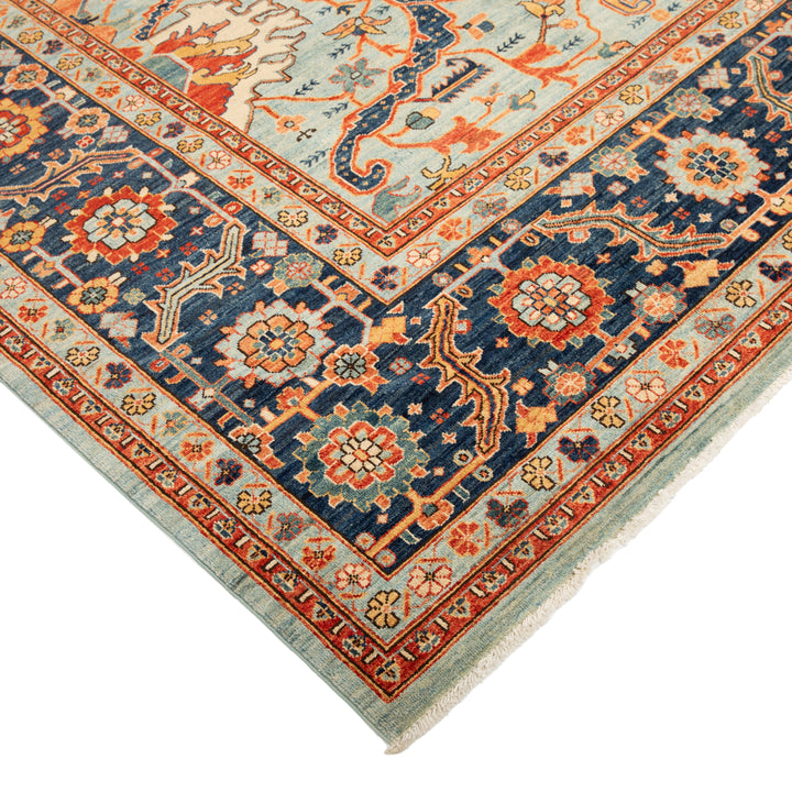 Traditional Pak Serapi Wool Rug - 12'1" x 15'