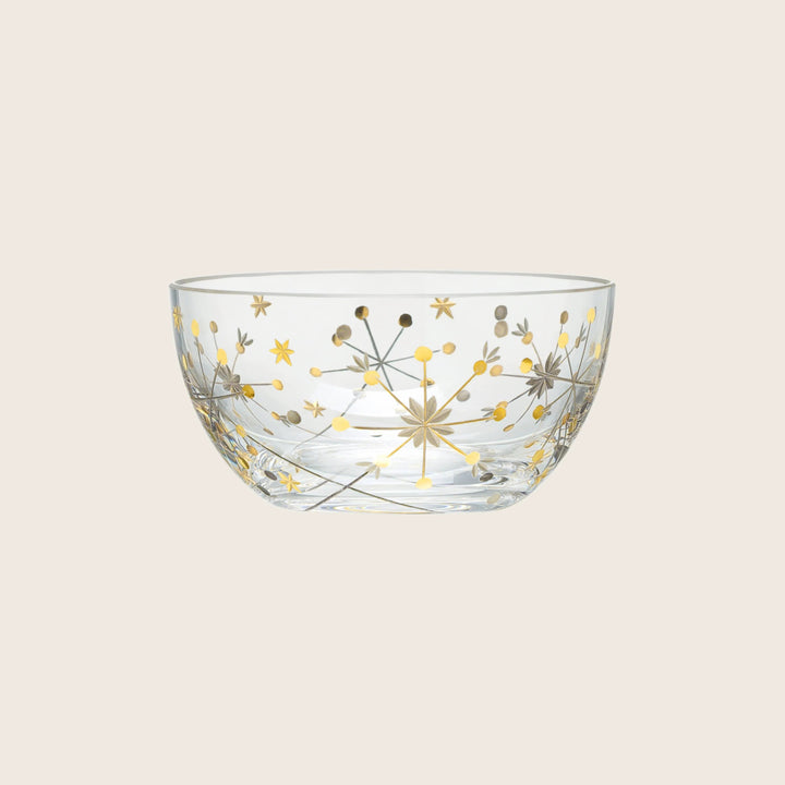 Fireworks Gilded Trinket Bowl I