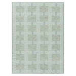 Green Transitional Swedish Inspired Wool Rug - 10'1" x 13'10"