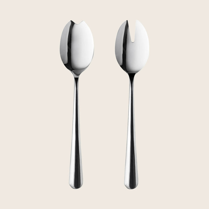 Neve Serveware, Mirror Finish 2-Piece Salad Set