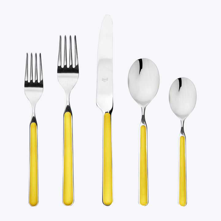 Fantasia Flatware Yellow