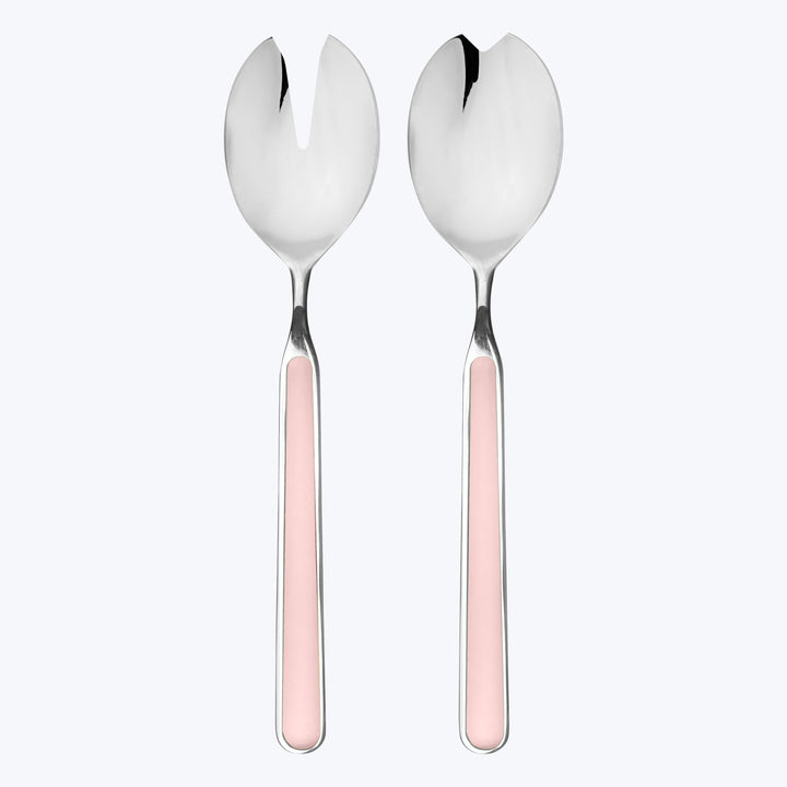 Fantasia Salad Serving Set Pale Rose