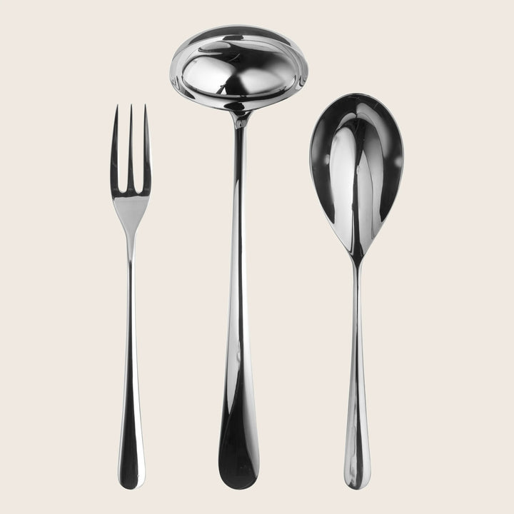 Neve Serveware, Mirror Finish 3-Piece Set