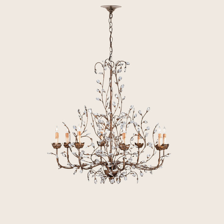 Crystal Bud Chandelier