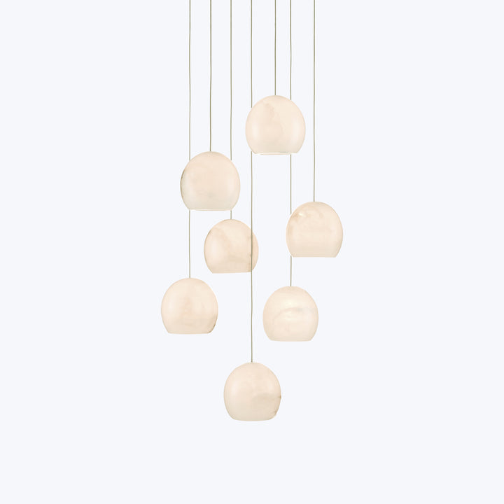 Lazio Multi-Drop Pendant 7 Round Multi Drop