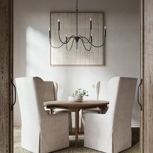 Tirrell Small Black Chandelier - hover