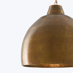 Earthshine Large Brass Pendant