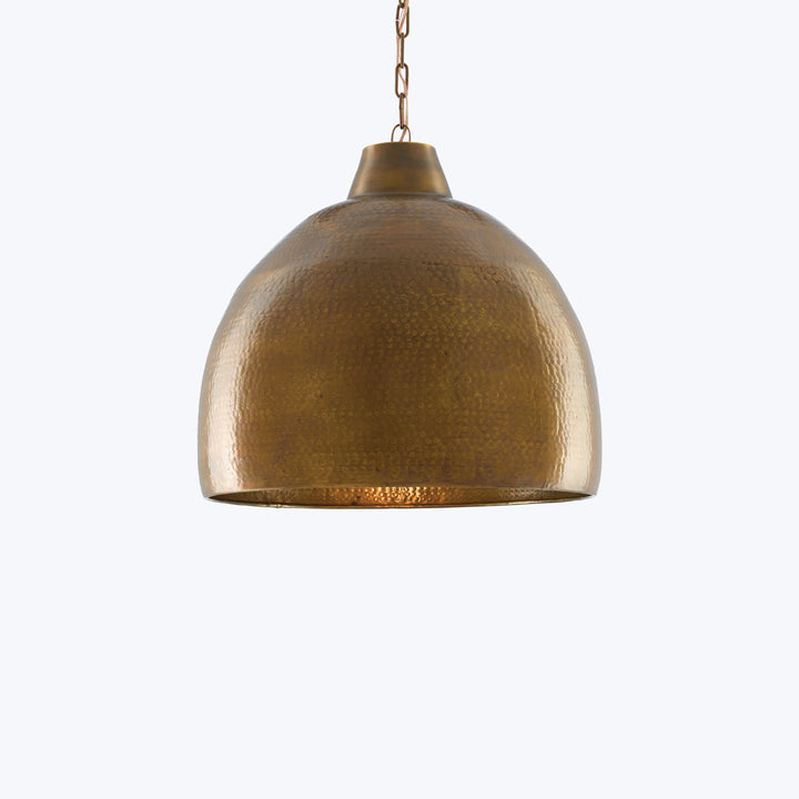 Earthshine Large Brass Pendant