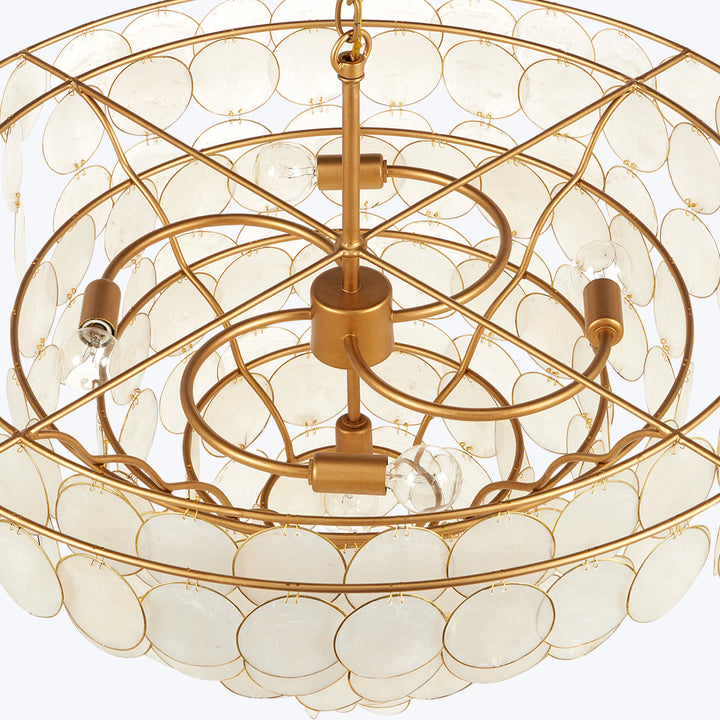 Bon Vivant Large Semi-Flush Mount