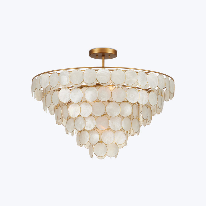 Bon Vivant Large Semi-Flush Mount