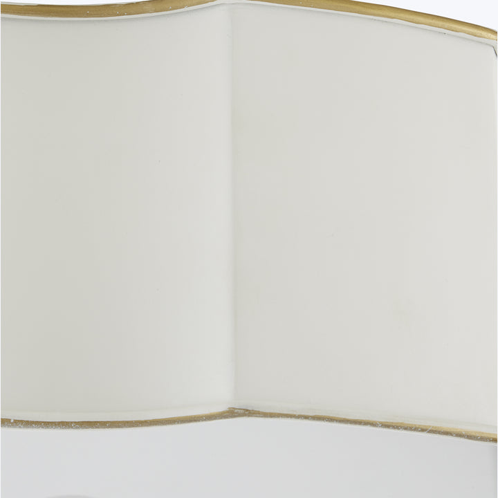 Wexford White Flush Mount