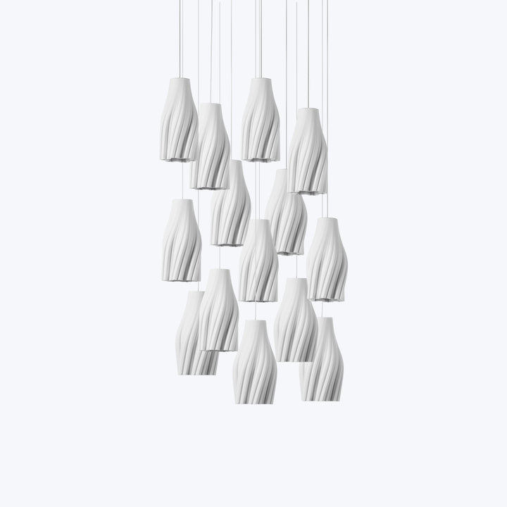 Posh Pendant 15 Round Multi Drop