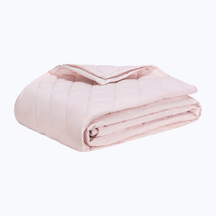 Jasper Cotton Sateen Quilt Peony / Twin