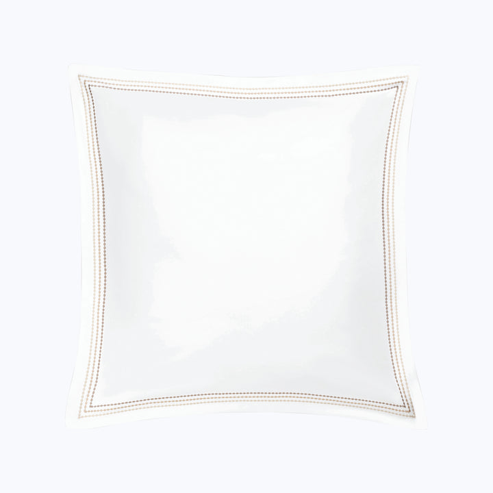Amara Triple Pearl Sateen Sham Beach / Euro