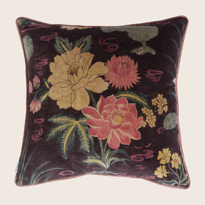 Lotus Garden Pillow