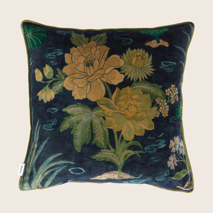 Lotus Garden Pillow