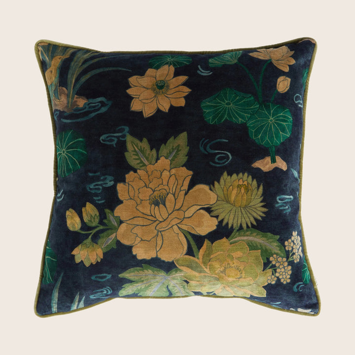 Lotus Garden Pillow