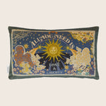 All You Need Is Love Lumbar Pillow, Blue