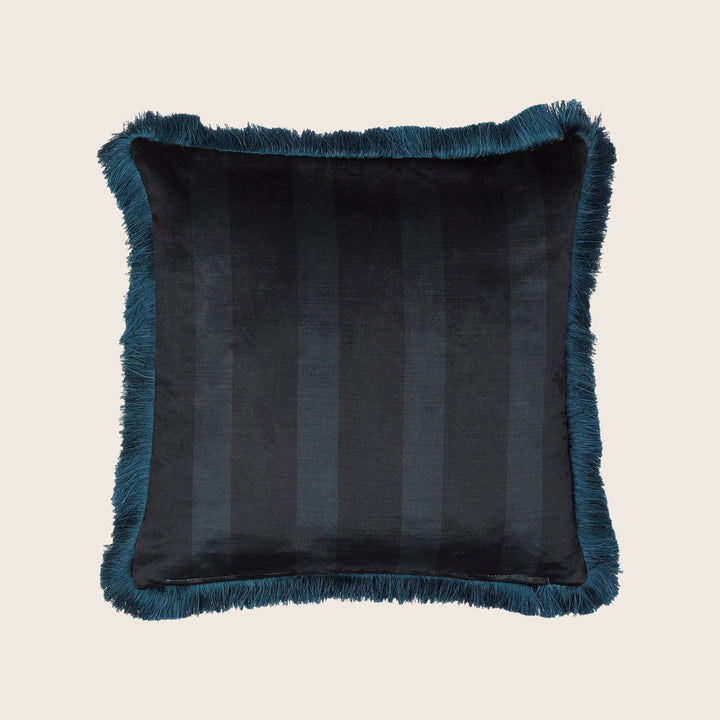 Strawberry Thief Fringe Pillow