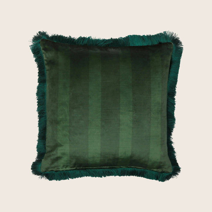 Strawberry Thief Fringe Pillow