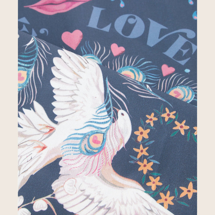 Peace Love Tea Towel