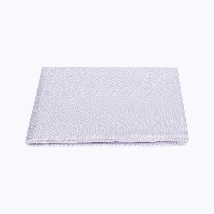 Jasper Cotton Sateen Fitted Sheet Violet / Twin