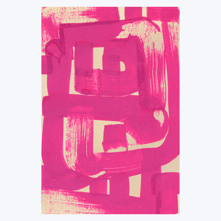 Mesa Pink 24" x 36" Unframed