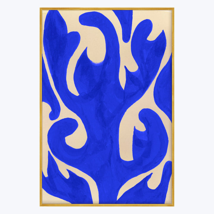 Maris Blue 16" x 24" Unframed