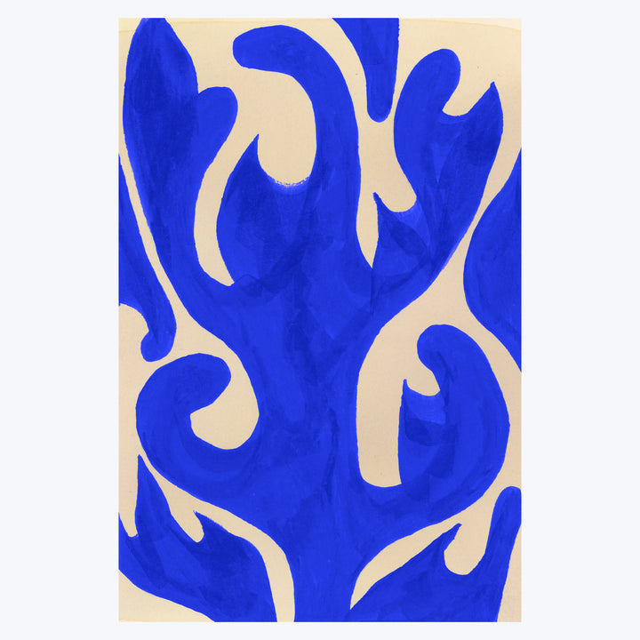 Maris Blue 16" x 24" Unframed