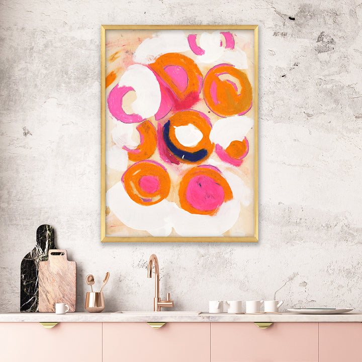 Half Moons 40" x 60" Unframed