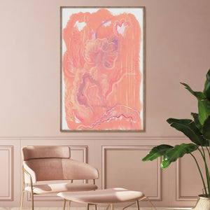 Coral 24" x 32" Unframed - hover