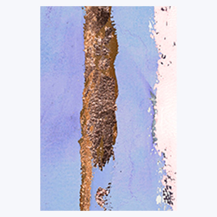 Javier Periwinkle 36" x 54" Unframed