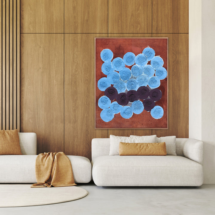 Akari Dots 40" x 50" Unframed