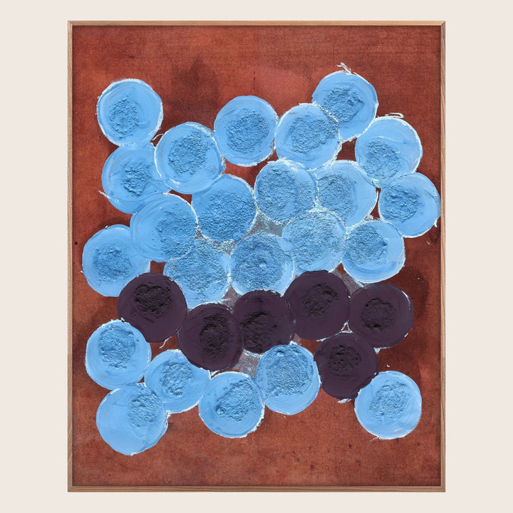Akari Dots 40" x 50" Unframed