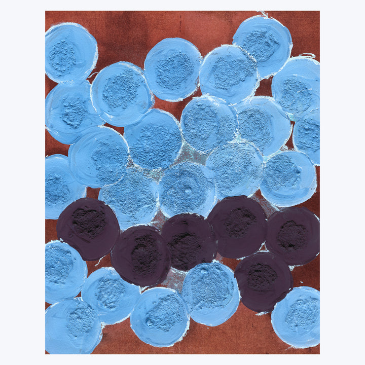 Akari Dots 24" x 30" Unframed