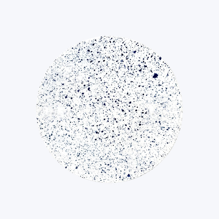 Splash Buffet Plate Navy Blue