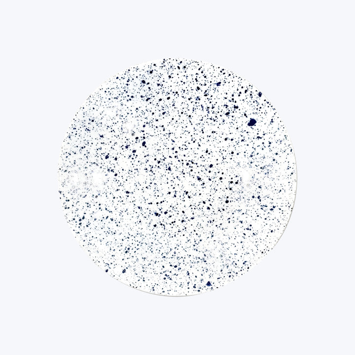 Splash Salad Plate Navy Blue