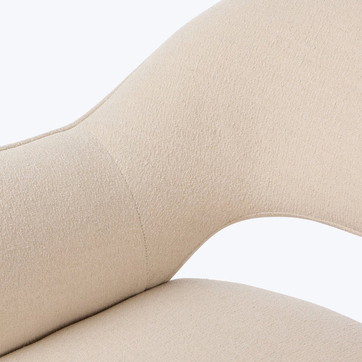 Blythe Swivel Chair Crypton Wayfarer Snow