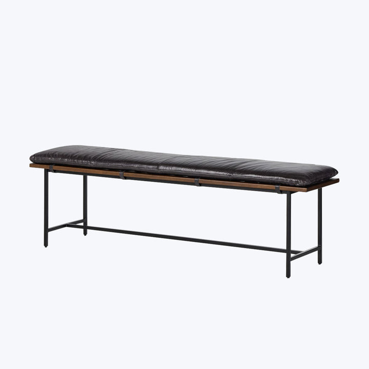 Gabine Accent Bench Sonoma Black